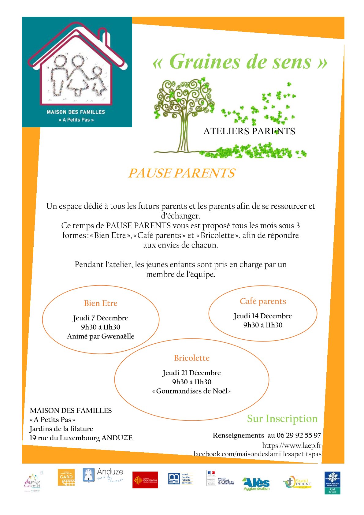 Pause Parents " Café Parents"