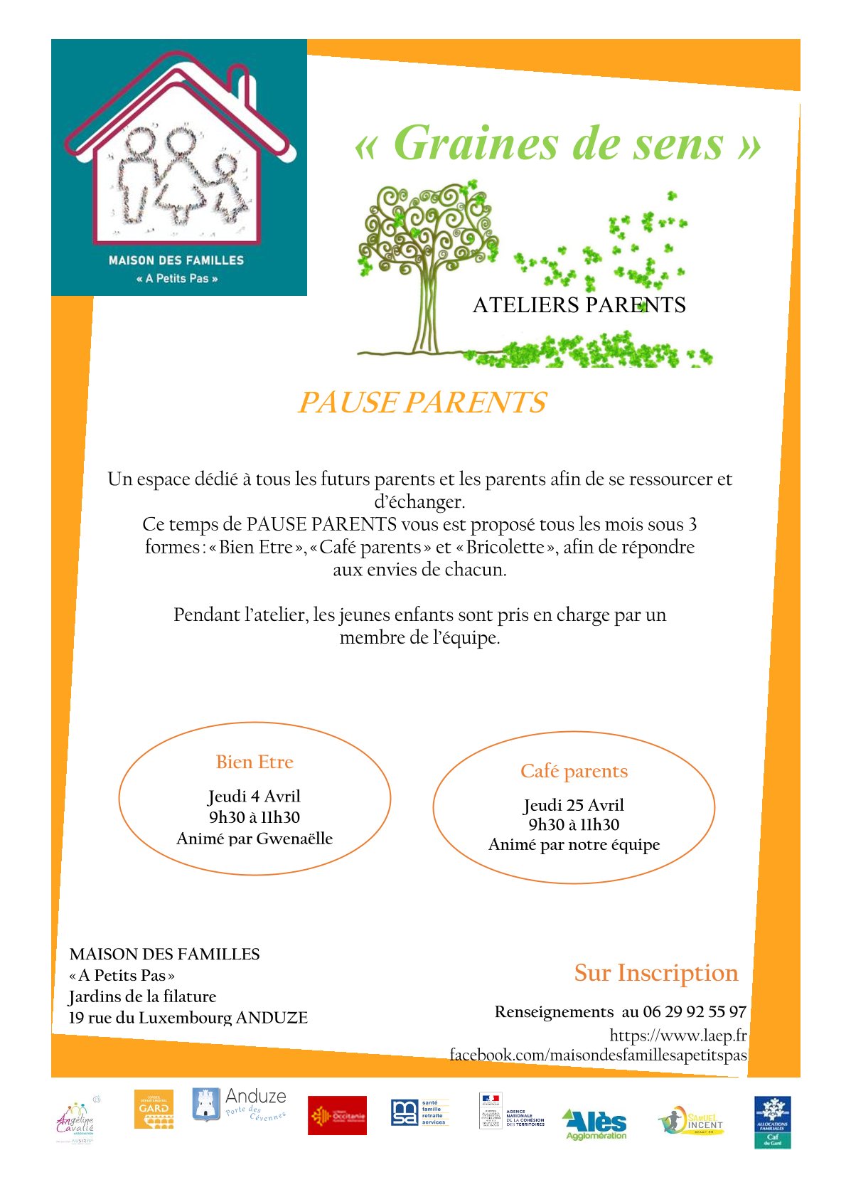 Atelier Pause Parents "Café Parents"