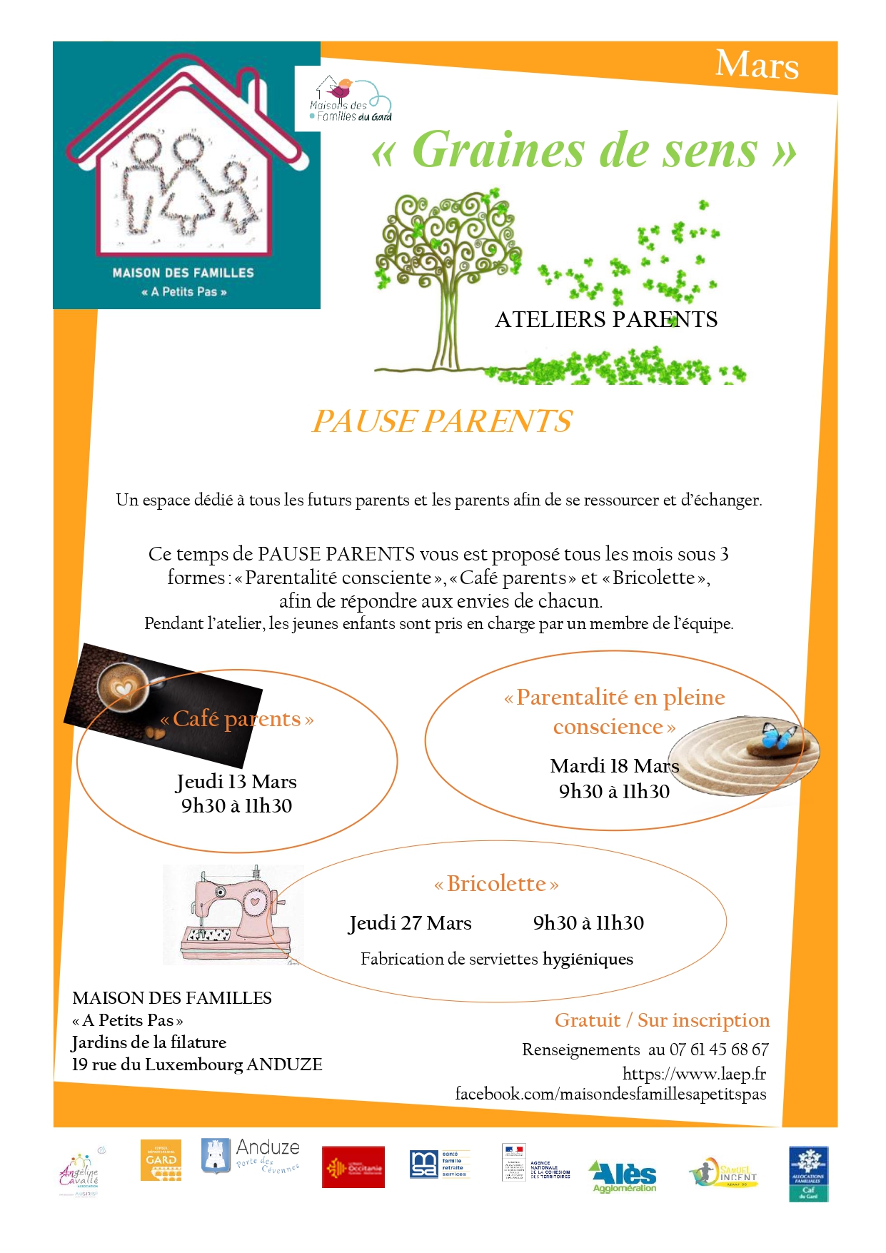 Pause Parents "bricolette"