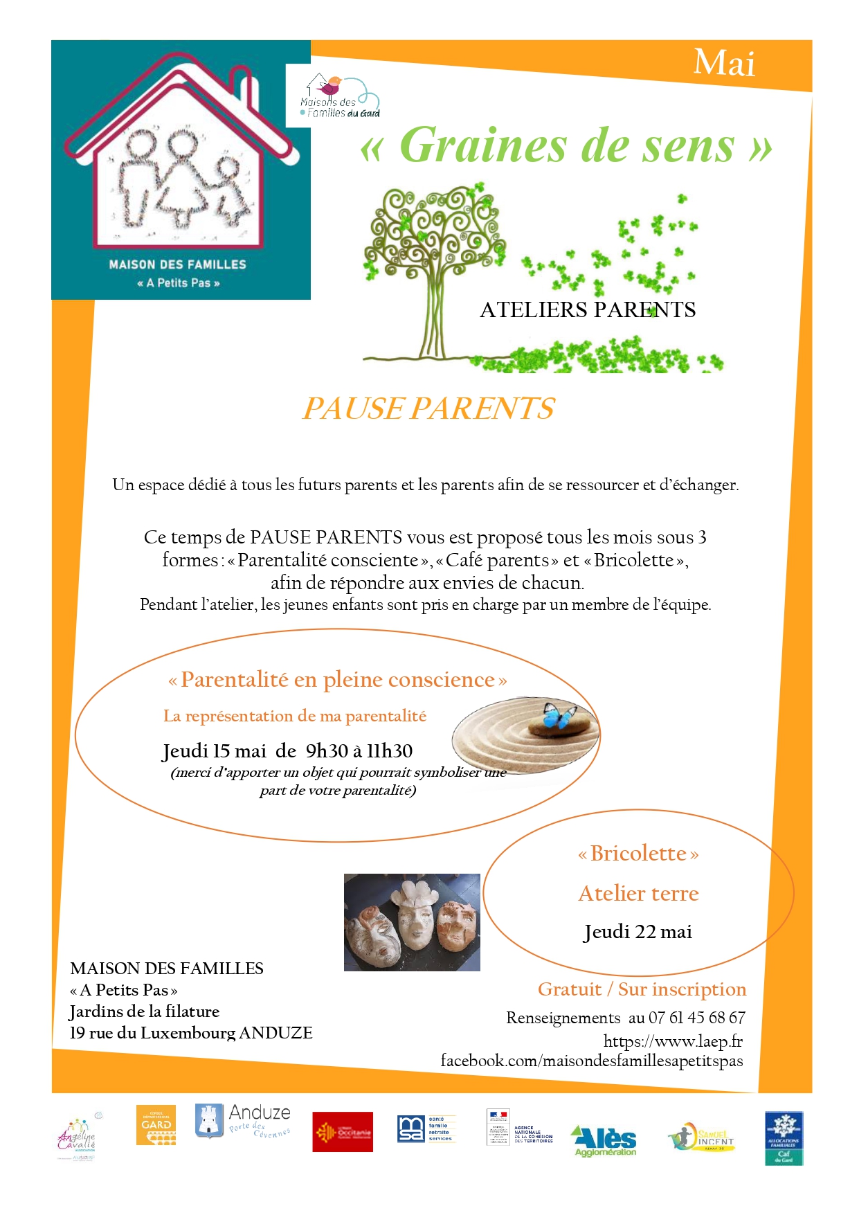 PAUSE PARENTS "Parentalité en pleine conscience": la représentation de ma parentalité
