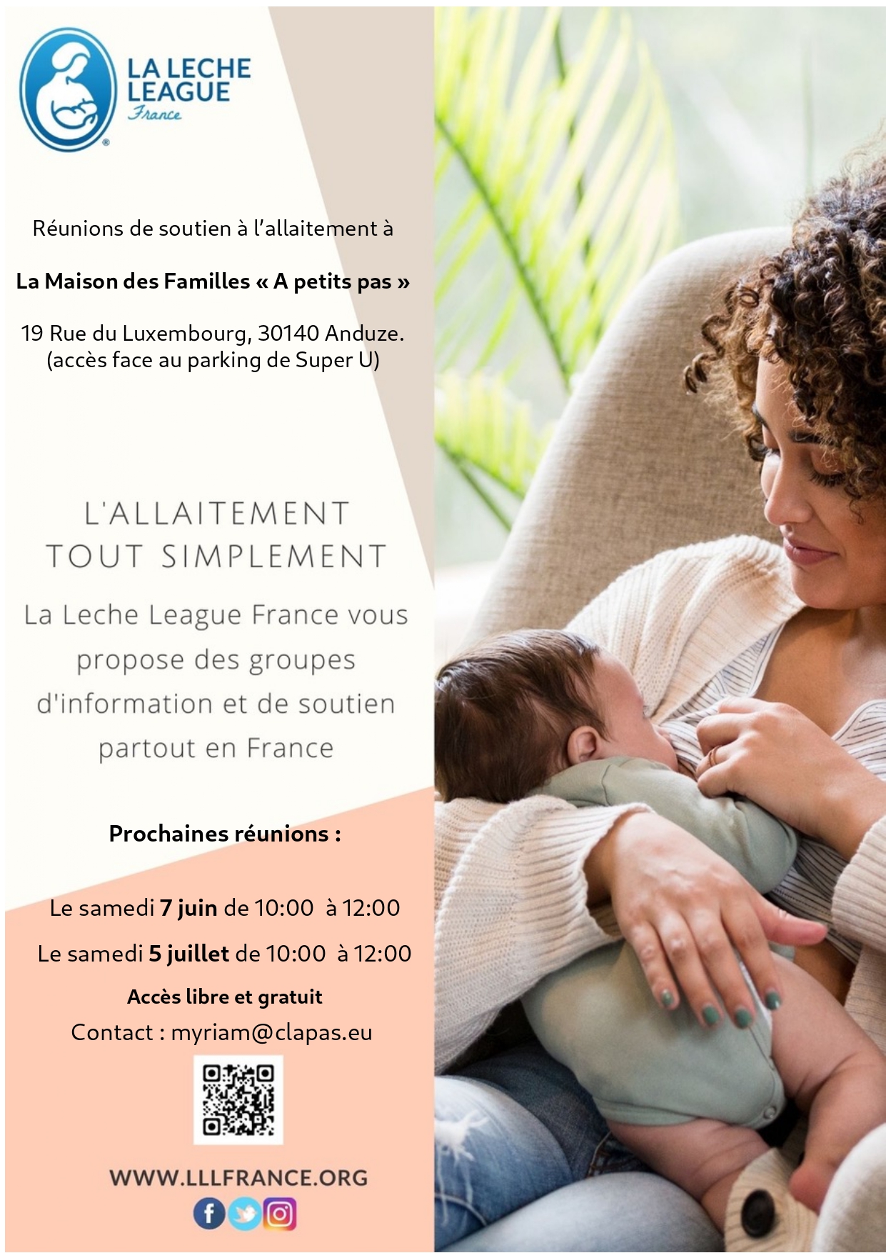 permanence LECHE LEAGUE